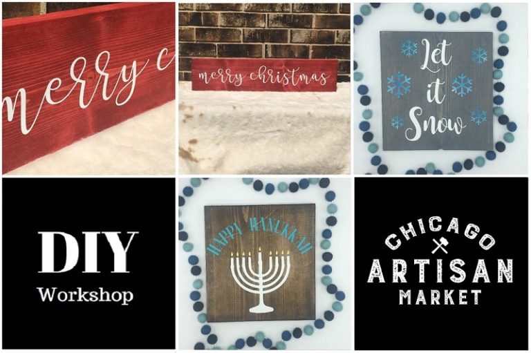DIY Wood Sign Art – Holiday Themes